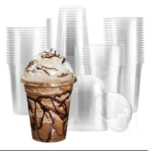 Gota Frappe 12 oz Set me Kapak – 50 Copë