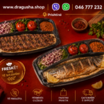 Pjate per Peshk te Pjekur dhe Kebab – 50 Cope